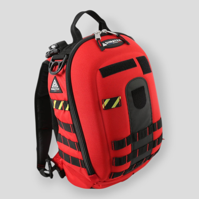 Einsatzrucksack MATT rot - Dimatex