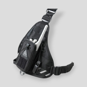 Porta radio HOLSTER 2 Negro total - Dimatex