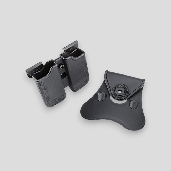 Porte chargeur double Glock - Cytac Porte chargeur double Glock - Cytac