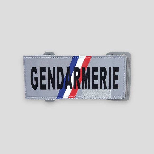 Gray reflective Gendarmerie armband - Patrol Equipment