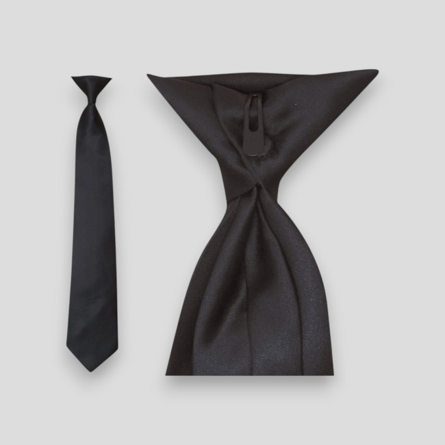 Corbata con clip Negra - Patrol Equipement