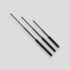 Bâton de défense télescopique 53cm en acier trempé avec manche en mousse - Noir - Patrol Equipement