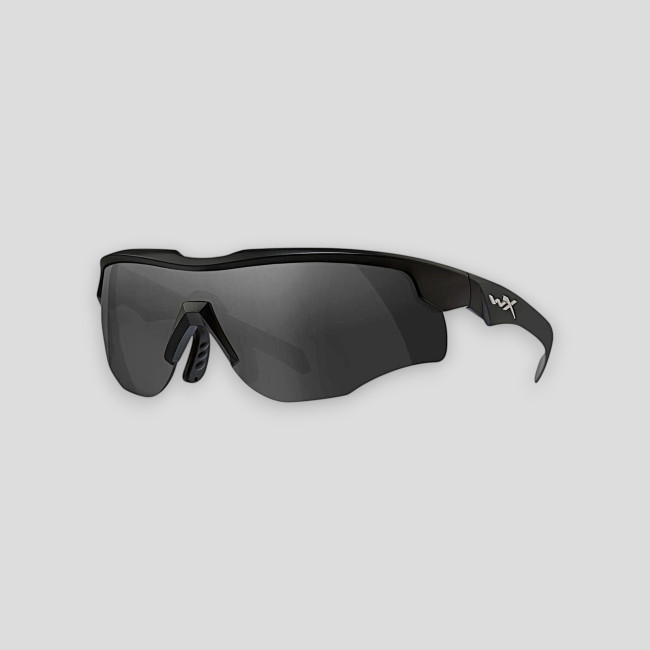 Gafas de protección balística Rogue Comm (kit de 3 pantallas Ahumada/Transparente/Naranja) - Negro - Wiley X