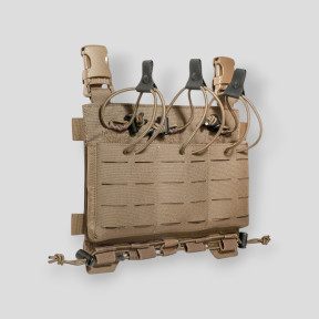 Panneau triple porte-chargeurs M4 Coyote - Tasmanian Tiger