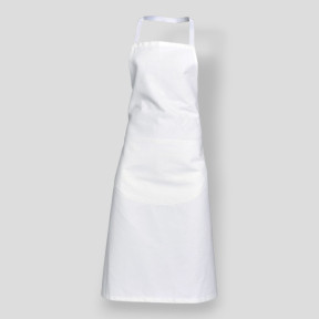 Tablier valet sans poches Blanc - SNV