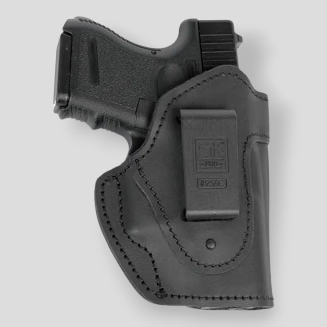 Dyskretna kabura Inside Indraw XT40 z klipsem do Glock 26 - Czarna - GK