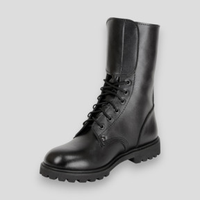 Botas militares de cuero - Negro - CityGuard