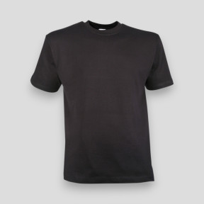Neutrales T-Shirt 180g - Schwarz - CityGuard