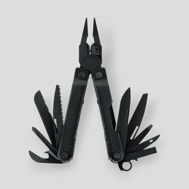 Pince multifonctions 17 outils REBAR noir avec étui - Leatherman