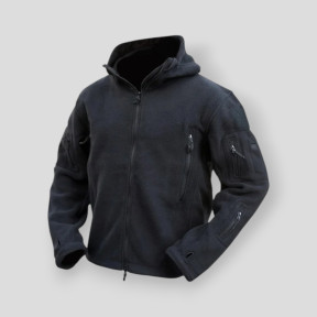 Fleece-Sweatshirt Recon - Schwarz - Kombat Tactical