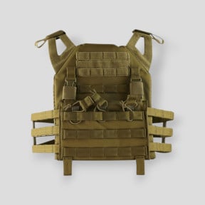 Kamizelka nośna płyt Buckle-tek - Coyote - Kombat Tactical