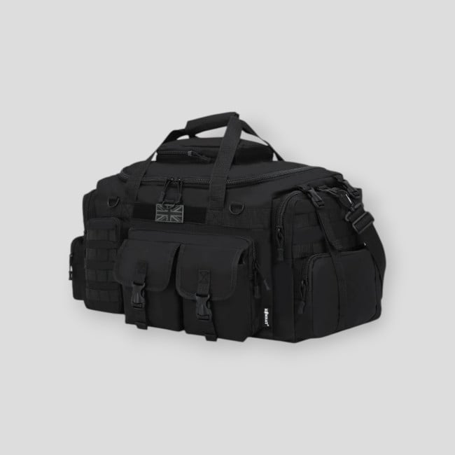 Saxon 65L Travel Bag - Black - Kombat Tactical Saxon 65L Travel Bag - Black - Kombat Tactical