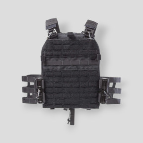 Gilet porte-plaques LT042/2 -Noir - Lindnerhof