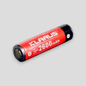 Oplaadbare batterij (18 650 Li-ion, 3,7V, 2 600mAh) - Klarus