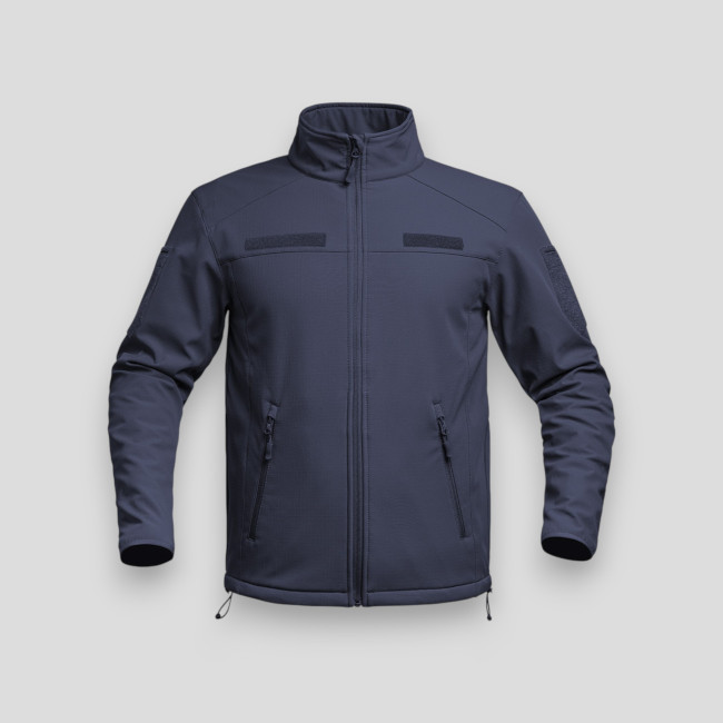 Softshell-Jacke Fighter Marine Nationale - Marineblau - A10 Equipment