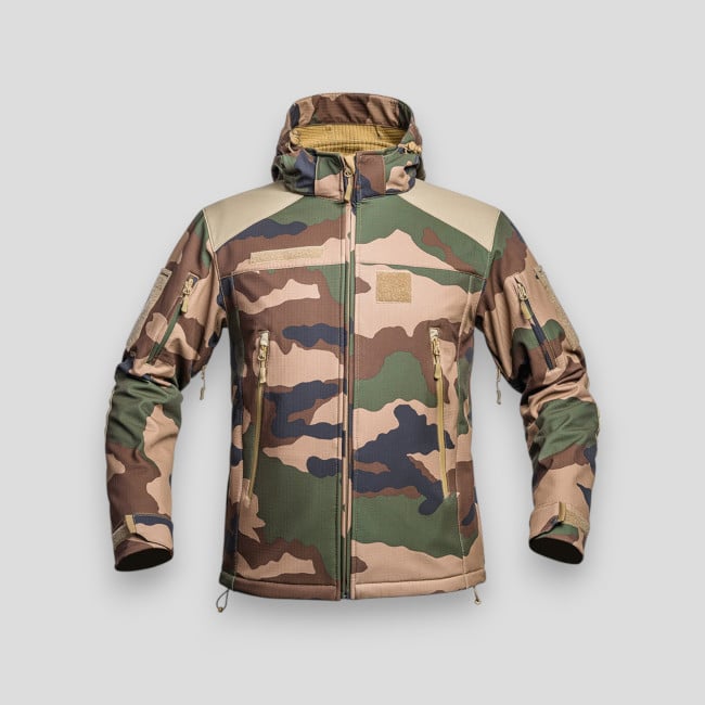 V2 Softshell Fighter Jacket - Cam CE - A10 Equipment V2 Softshell Fighter Jacket - Cam CE - A10 Equipment