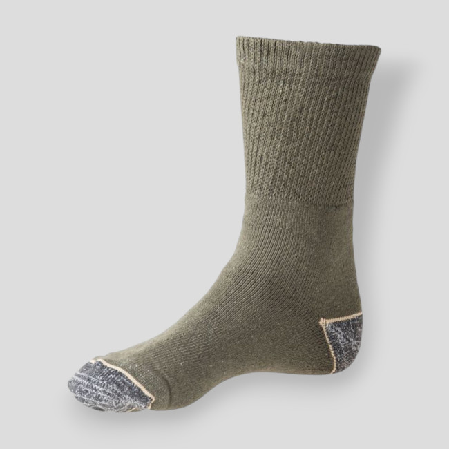 Lot de 2 paires de chaussettes de combat kaki - Ares Lot de 2 paires de chaussettes de combat kaki - Ares