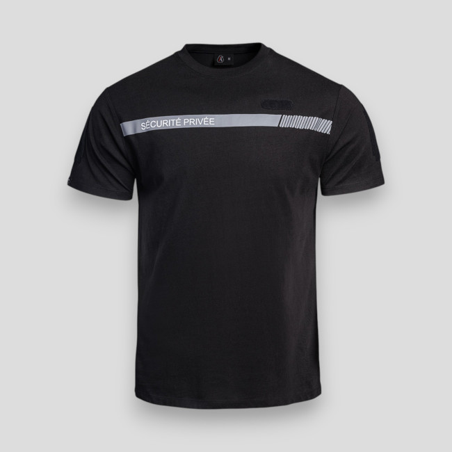 T-shirt Segurança Privada Sécu-One - Preto - A10 Equipment