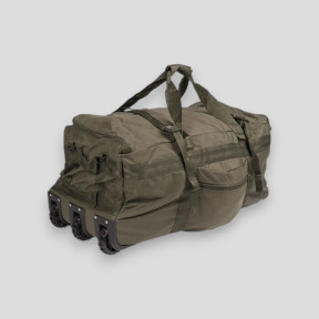 Saco comando com rodas 118L verde-oliva - Miltec
