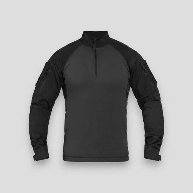 Chemise de terrain tactique noir - Miltec