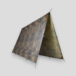 Lona 3m x 3m PE R/S - Flecktarn - Miltec