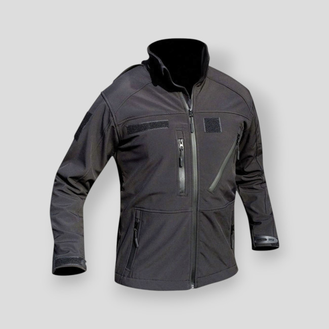 Blouson Softshell 3 couches Noir -Patrol Equipement