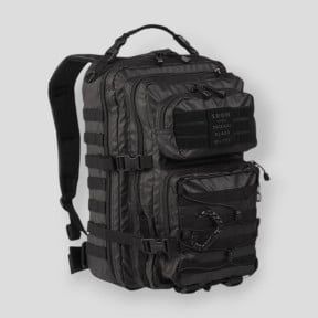 US ASSAULT PACK Tactical Black 36L Backpack Black - Miltec