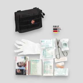 Erste-Hilfe-Set Leina Pro. 25-teilig schwarz - Miltec
