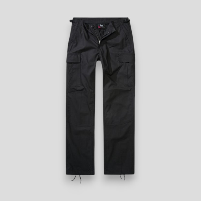 Calças de mulher BDU Ripstop pretas - Brandit