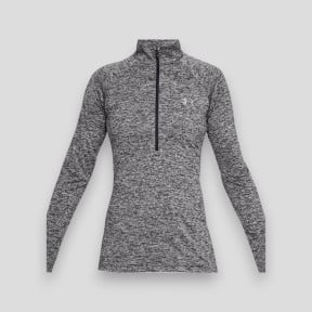 Tech z 1/2 zamkiem dla kobiet - Twist - Czarny - Under Armour
