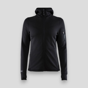 Jas met capuchon polartec Zwart Dames - Craft Tactical