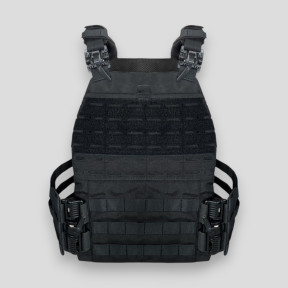 Porta-piastre a sgancio rapido - Nero - Le Protecteur