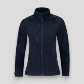 Women's Blue X-lite Softshell Jacket - B&C