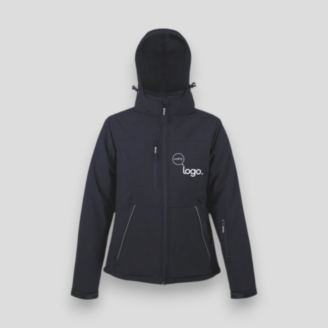 Parka softshell damska rock french marine - Sol's