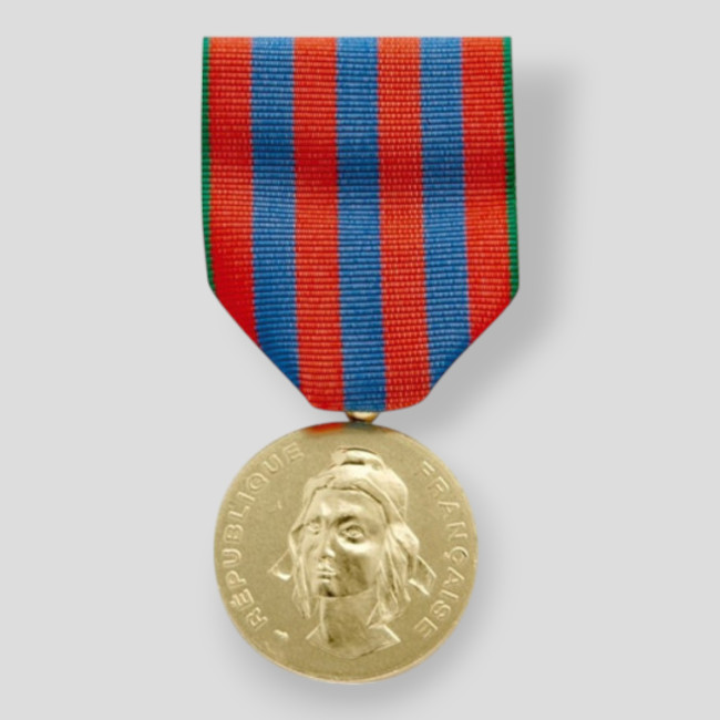 French Commemorative Regulation Medal French Commemorative Regulation Medal
