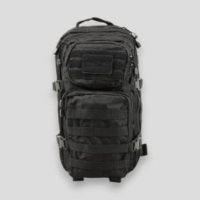 US Assault 20L Black Backpack - Miltec