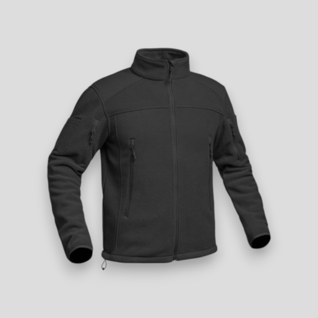 Fighter Fleecejacke - Schwarz - A10 Equipment