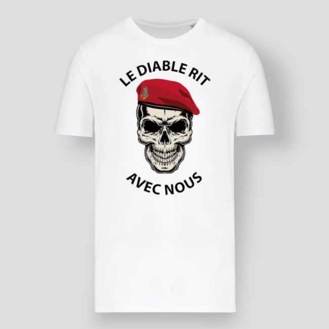 Camiseta 190g EL DIABLO RÍE Colo White - Summit Outdoor Lifestyle
