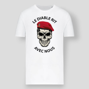 Camiseta 190g EL DIABLO RÍE Colo White - Summit Outdoor Lifestyle