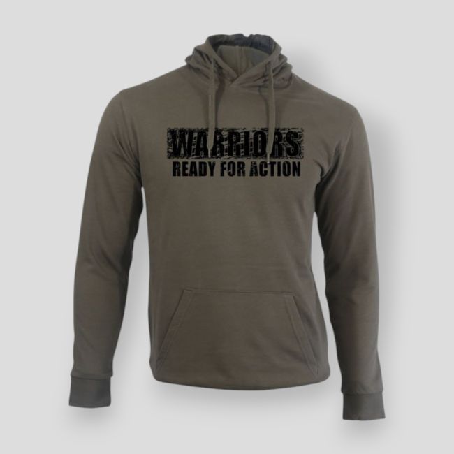 Sweatshirt Warriors Military Khaki - Summit Lifestyle