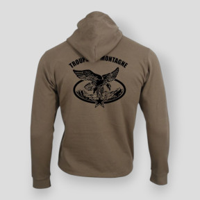 Felpa Truppe di Montagna Moka - Summit Outdoor Lifestyle