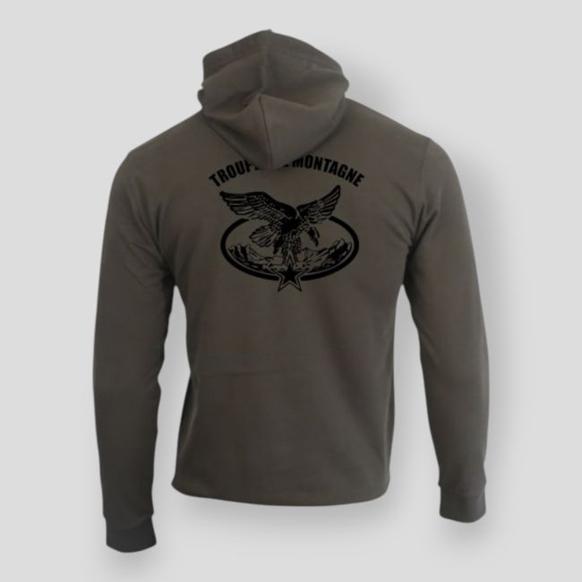 Sweatshirt Gebirgstruppen Khaki - Summit Lifestyle