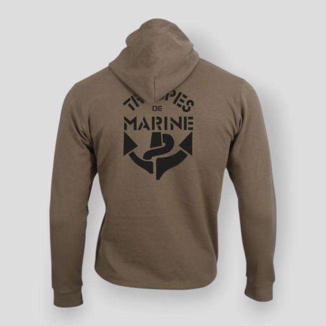 Sweat-shirt Troupes de Marine Moka - Summit Lifestyle
