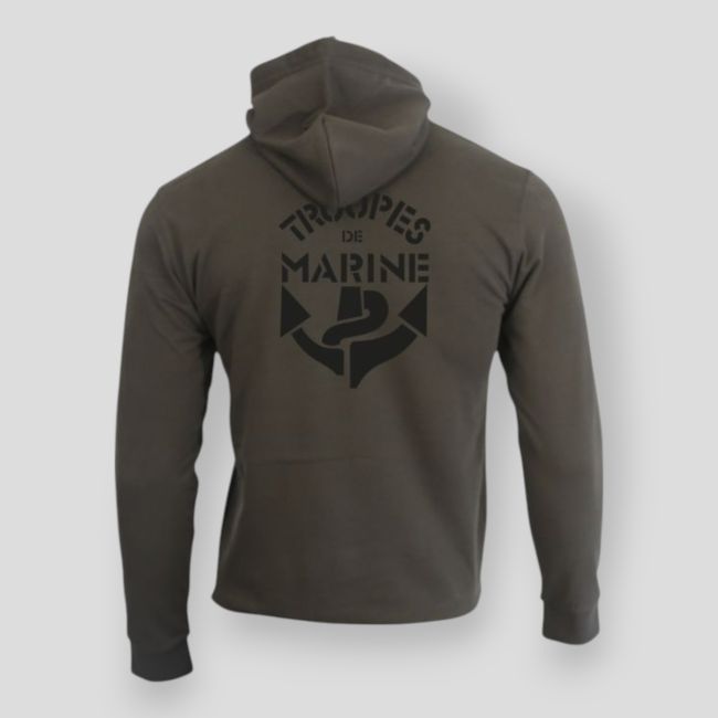 Sudadera Tropas de Marina Caqui - Summit Outdoor Lifestyle