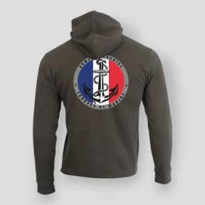 Marine Troops France Khaki Sweatshirt - Summit Outdoor Lifestyle