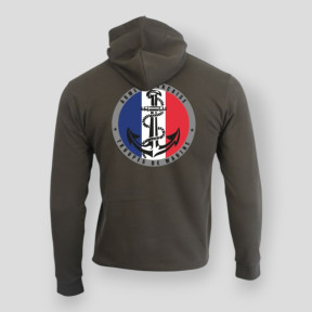 Sweatshirt Mariniers Frankrijk Kaki - Summit Lifestyle