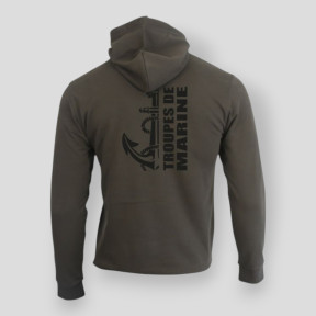 Sweatshirt Marine-Truppen Design Khaki - Summit Lifestyle