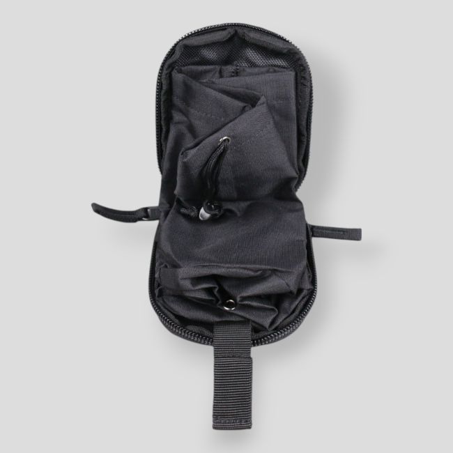 SANDART full black drop pouch - Dimatex