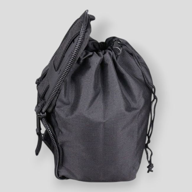 Bolso de descarga SANDART todo preto - Dimatex