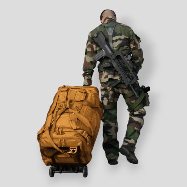 BARACK 100 L Coyote Kit Bag - Dimatex